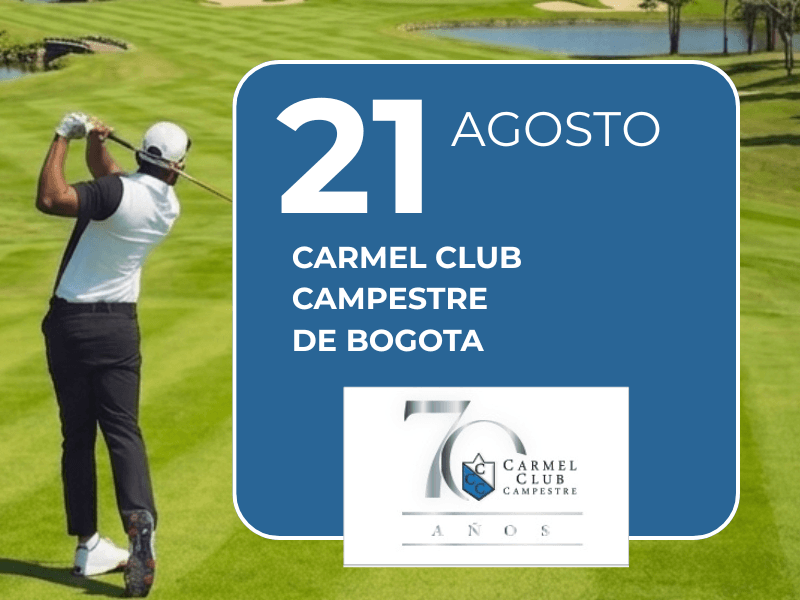 Torneo de Golf 10 Julio: Carmel Club Campestre